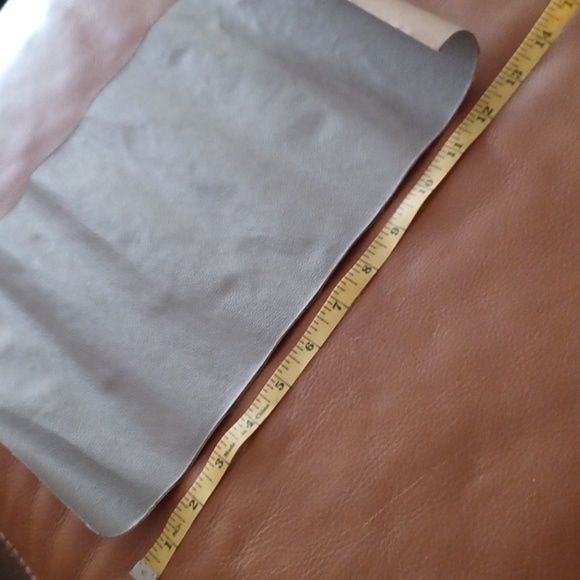 💙🐾faux leather, Gray And Whire Fabric and fabric adhesive patches - Picture 7 of 16